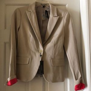 Beige/neutral color blazer